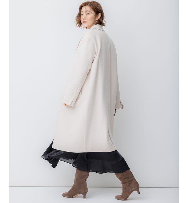 23区「【滝沢眞規子さん着用】ウールカシミヤビーバー チェスター コート」|チェスターコート|