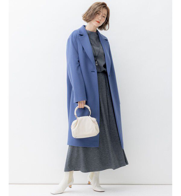 23区「【滝沢眞規子さん着用】ウールカシミヤビーバー チェスター コート」|チェスターコート|