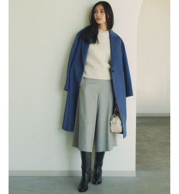 23区「【滝沢眞規子さん着用】ウールカシミヤビーバー チェスター コート」|チェスターコート|