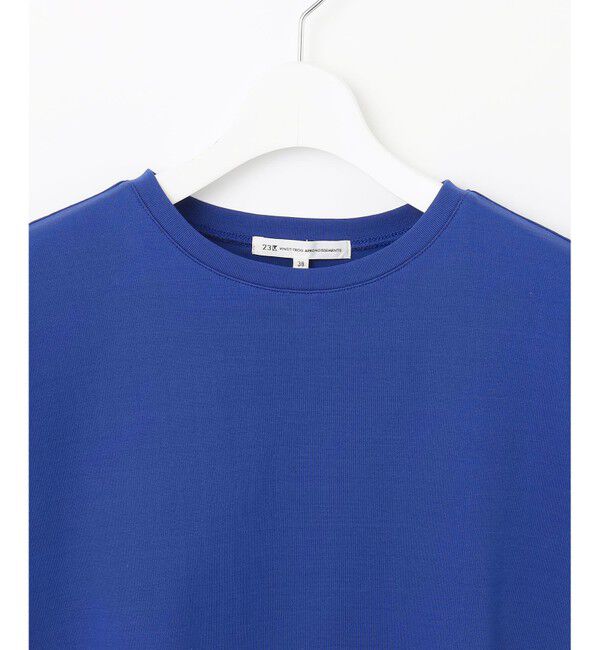 23区「【GLOW8月号掲載/接触冷感】半袖 クロップド IT TEE」|Tシャツ・カットソー|