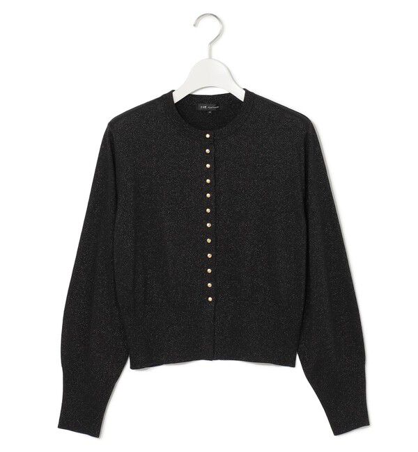 23区「【APPLAUDIR】コンパクト ラメカーディガン」|カーディガン|