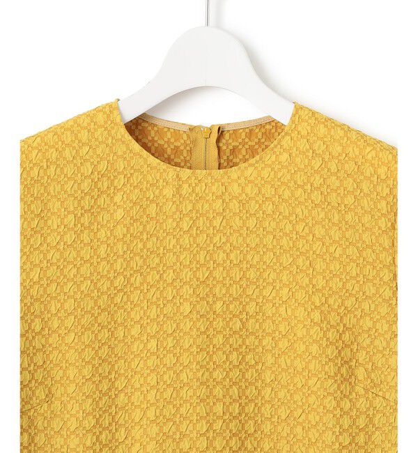 23区「【一部店舗限定/洗える】プレザンスジャカード ペプラム ブラウス」|シャツ・ブラウス|