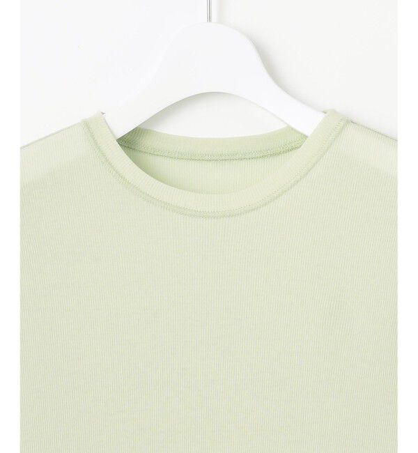 23区「【SLOW/一部店舗限定】シアーリブロンTEE クルーネック カットソー」|Tシャツ・カットソー|