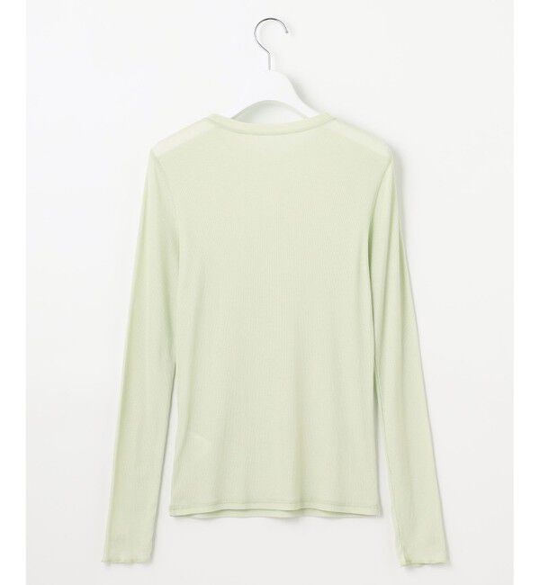 23区「【SLOW/一部店舗限定】シアーリブロンTEE クルーネック カットソー」|Tシャツ・カットソー|