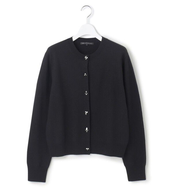 23区「ビジューニット カーディガン」|カーディガン|