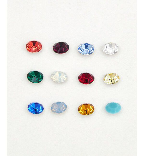 23区「カラーストーン コイン ネックレス」|ネックレス|