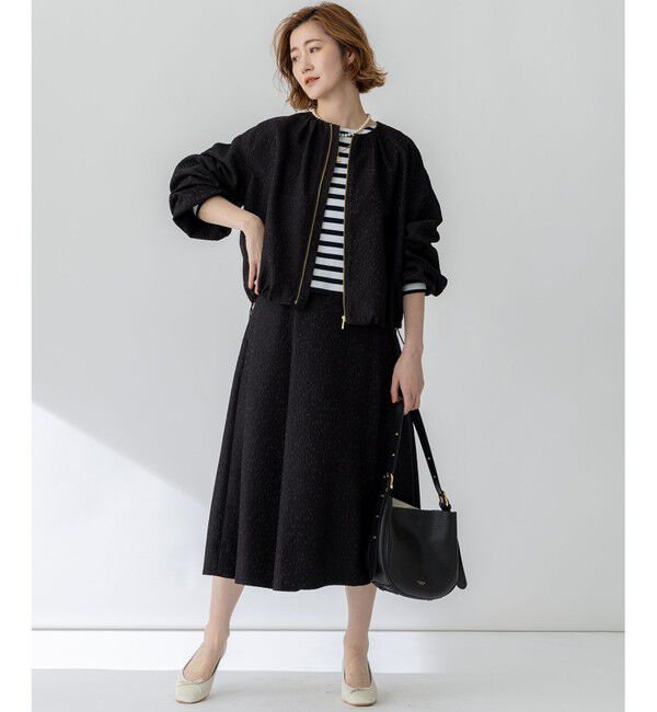 23区「【CanCam４月号掲載/洗える】Armor-lux スムース バックボタン ボーダー カットソー」|Tシャツ・カットソー|