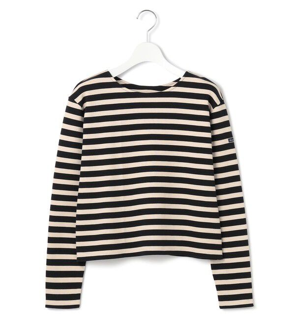 23区「【CanCam４月号掲載/洗える】Armor-lux スムース バックボタン ボーダー カットソー」|Tシャツ・カットソー|