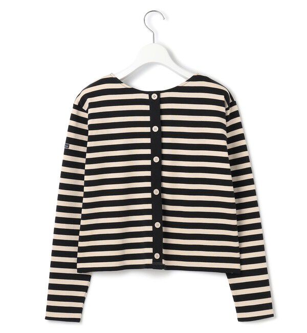 23区「【CanCam４月号掲載/洗える】Armor-lux スムース バックボタン ボーダー カットソー」|Tシャツ・カットソー|