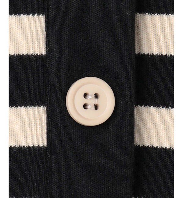 23区「【CanCam４月号掲載/洗える】Armor-lux スムース バックボタン ボーダー カットソー」|Tシャツ・カットソー|