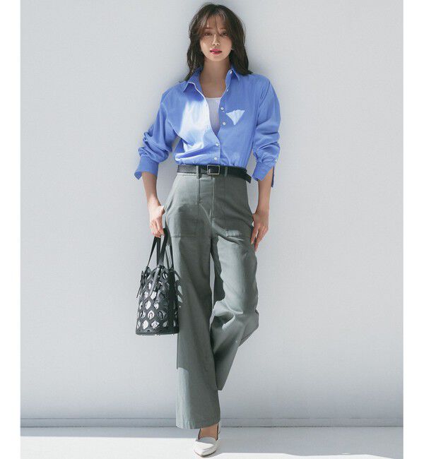 23区「【Oggi6月号掲載】Ratti ドローイング ペイズリー プリント コンビ バッグ」|ハンドバッグ|