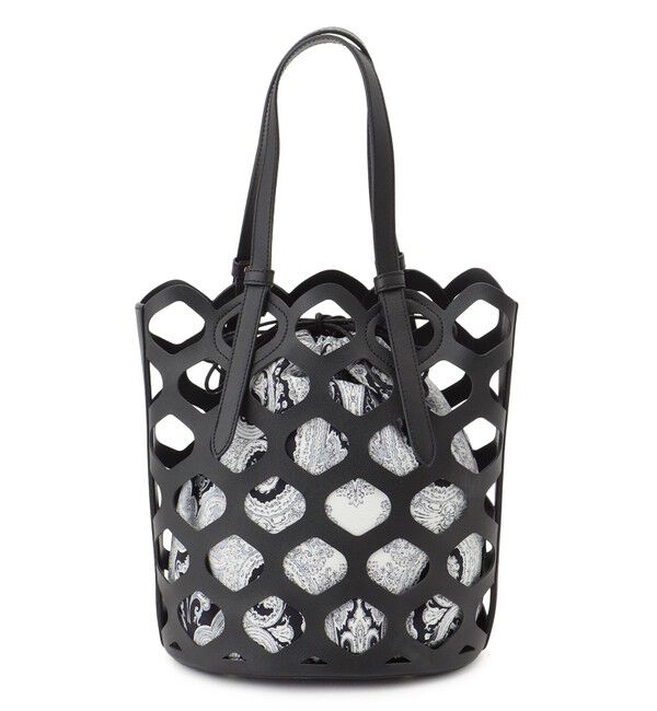 23区「【Oggi6月号掲載】Ratti ドローイング ペイズリー プリント コンビ バッグ」|ハンドバッグ|