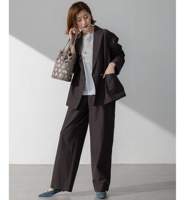 23区「【Oggi6月号掲載】Ratti ドローイング ペイズリー プリント コンビ バッグ」|ハンドバッグ|