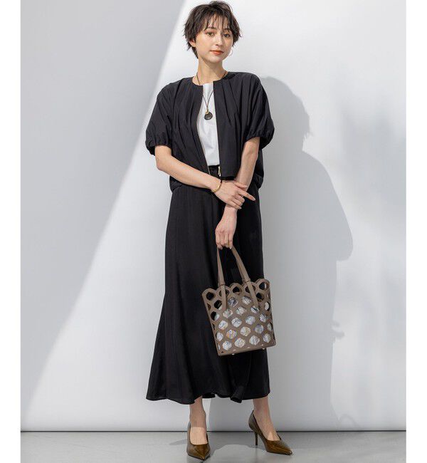 23区「【Oggi6月号掲載】Ratti ドローイング ペイズリー プリント コンビ バッグ」|ハンドバッグ|