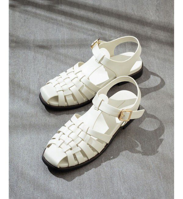 23区「グルカ サンダル」|サンダル|アイボリー系