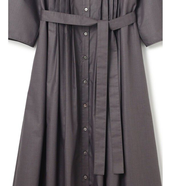 23区「【洗える】ラスターローン フロントタック ワンピース」|ワンピース|