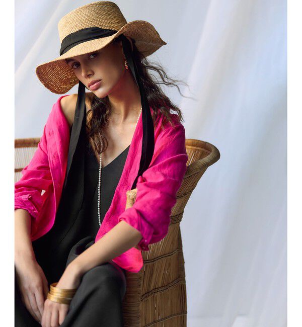 23区「LIBECO ベーシック シャツ」|シャツ・ブラウス|