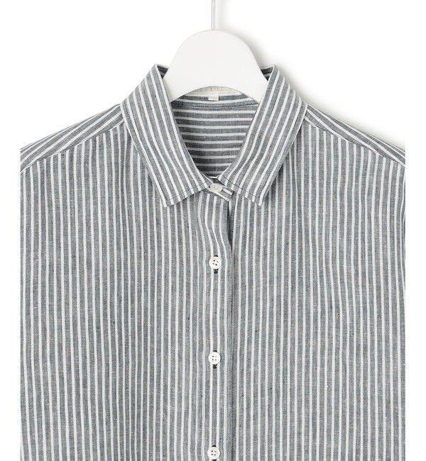 23区「LIBECO ベーシック シャツ」|シャツ・ブラウス|