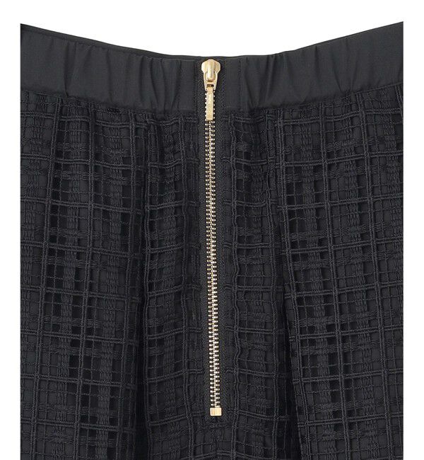 23区「【洗える】Broche チェックレース スカート」|スカート|