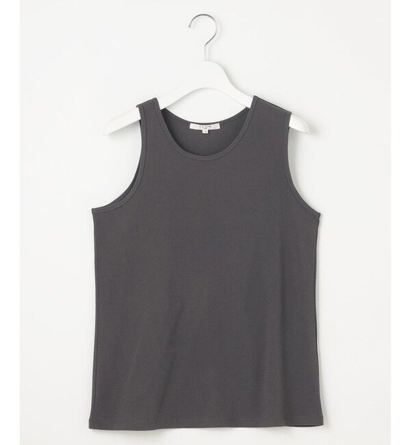 23区「【SLOW/一部店舗限定】ライトツイストコットン レイヤード タンクトップ」|Tシャツ・カットソー|