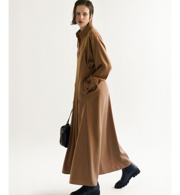 23区「【見上愛さん着用/Oggi10月号掲載/洗える】スエーディーサテン シャツ」|シャツ・ブラウス|