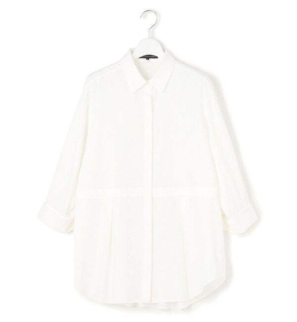 23区「【見上愛さん着用/洗える】CANCLINI ハーフスリーブ シャツ」|シャツ・ブラウス|