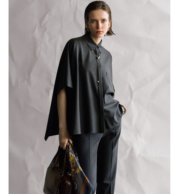 23区「【洗える】TWマットクロス スティック パンツ」|その他|