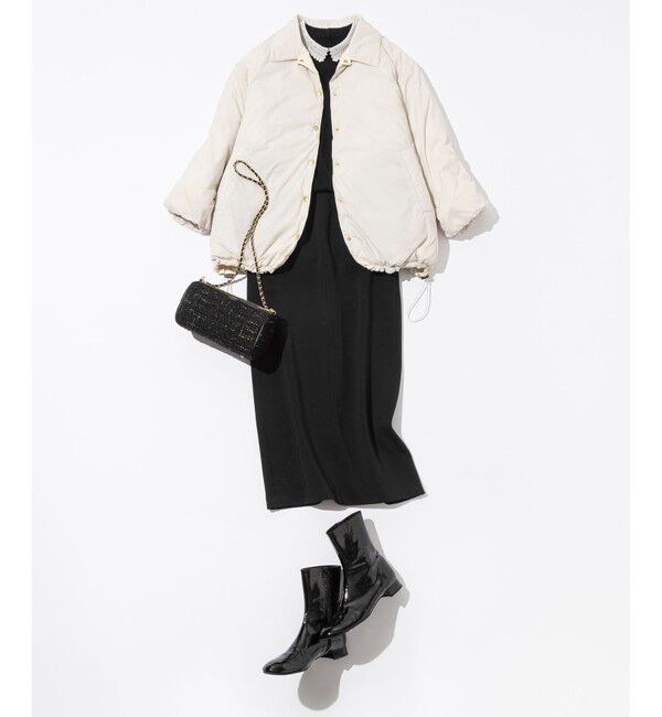 23区「【洗える】コットンエアーダンボール Iライン スカート」|スカート|