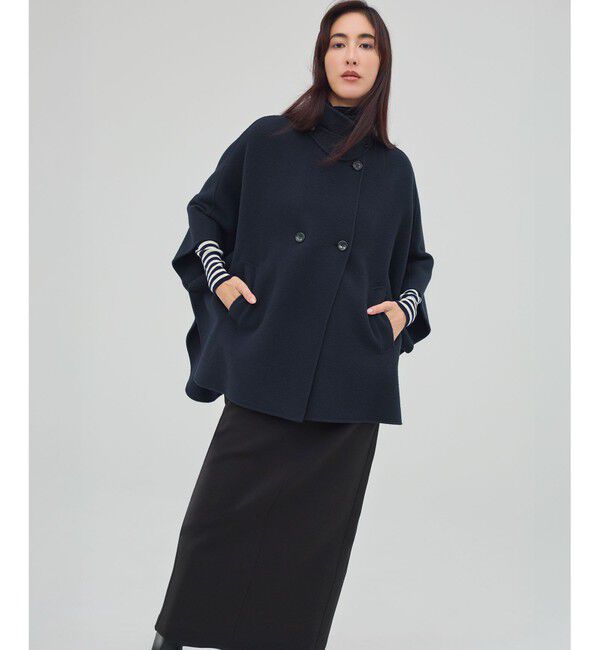 23区「【洗える】コットンエアーダンボール Iライン スカート」|スカート|