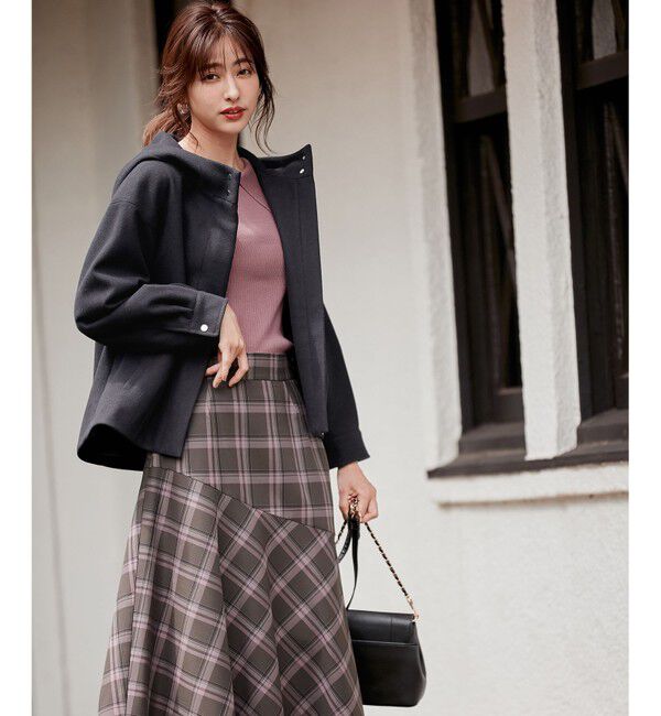 any SiS「【美人百花11月号掲載】アシンメトリーマーメイドフレア スカート」|スカート|