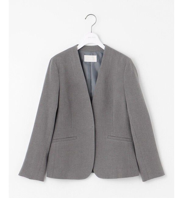 ANY SIS「【セットアップ対応】サーモ2WAYストレッチ ジャケット」|ノーカラージャケット|