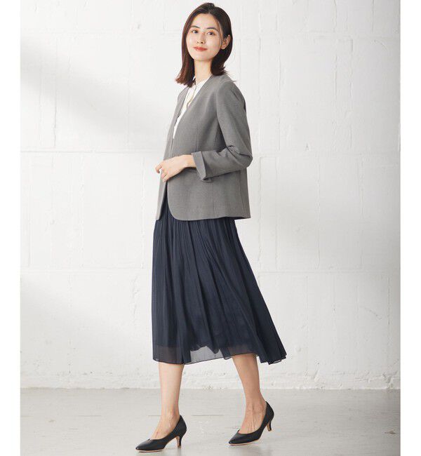 ANY SIS「【セットアップ対応】サーモ2WAYストレッチ ジャケット」|ノーカラージャケット|