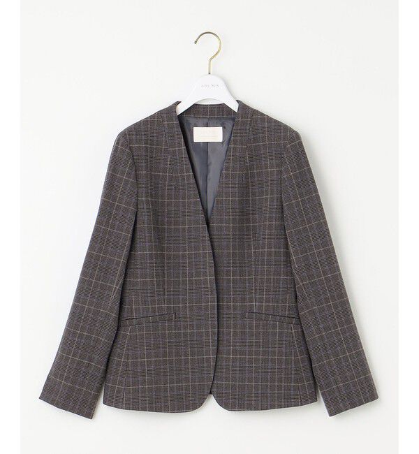 ANY SIS「【セットアップ対応】サーモ2WAYストレッチ ジャケット」|ノーカラージャケット|