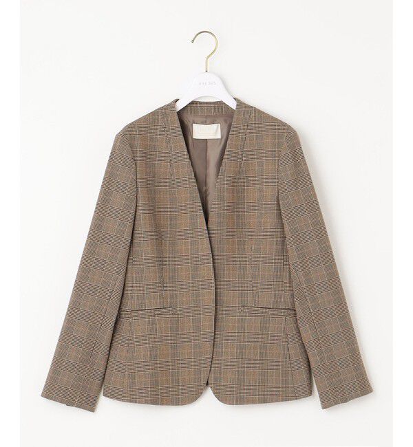 ANY SIS「【セットアップ対応】サーモ2WAYストレッチ ジャケット」|ノーカラージャケット|