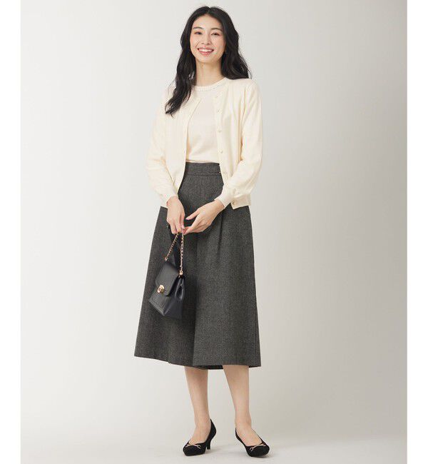 any SiS「【洗える】ウールブレンド カーディガン」|カーディガン|