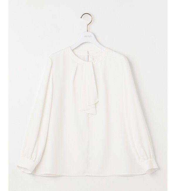 ANY SIS「【洗える】ボウタイ ブラウス」|シャツ・ブラウス|