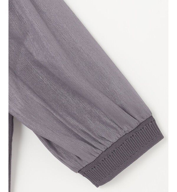 any SiS「【洗える】ハートネックファブリックコンビ ニット」|ニット・セーター|