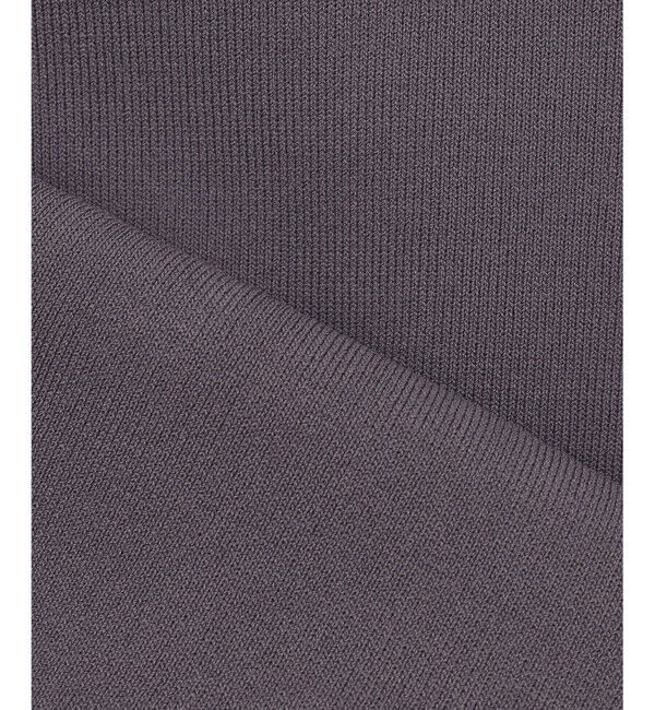 any SiS「【洗える】ハートネックファブリックコンビ ニット」|ニット・セーター|