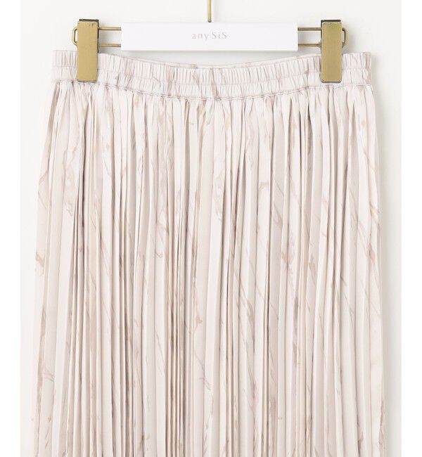 ANY SIS「【2SET】パーカー&times;マーブルプリントスカート セットアップ」|スーツ|