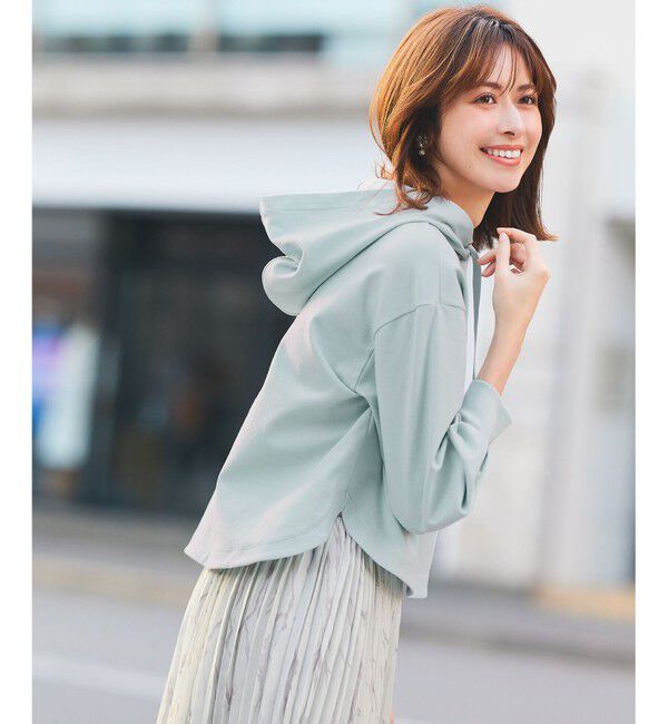 ANY SIS「【2SET】パーカー&times;マーブルプリントスカート セットアップ」|スーツ|