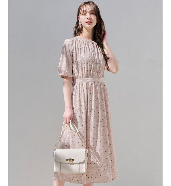 any SiS「【接触冷感・吸水速乾・UVケア】エアリードレープスムース ワンピース」|ワンピース|ﾛｰｽﾞｸﾞ