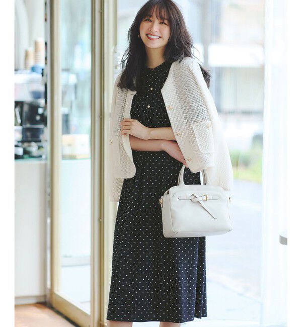 any SiS「【接触冷感・吸水速乾・UVケア】エアリードレープスムース ワンピース」|ワンピース|