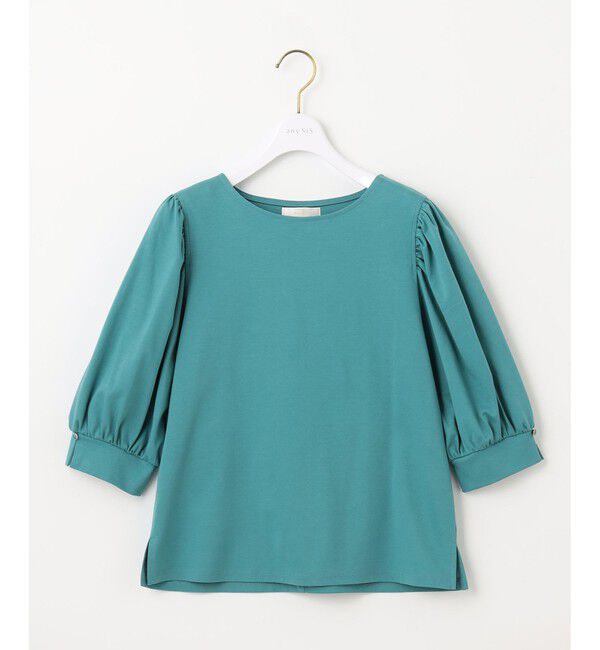 ANY SIS「【接触冷感】美人 ボリュームスリーブ カットソー」|Tシャツ・カットソー|