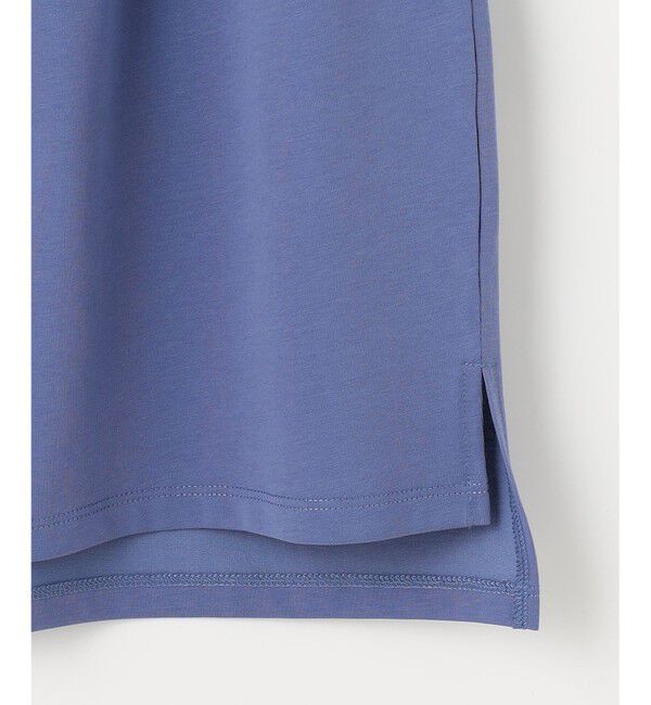 ANY SIS「【UVカット・接触冷感・撥水・汗ジミ防止】プレーティングジャージー フレンチスリーブ カットソー」|Tシャツ・カットソー|