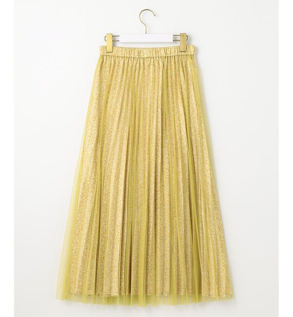 any SiS「【洗える】チュールレイヤードプリーツ スカート」|スカート|