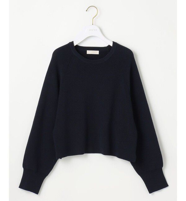 ANY SIS「【BAILA12月号掲載・貴島明日香さんコラボ】ニットレイヤード シャツ ツインセット」|ニット・セーター|