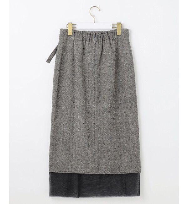 any SiS「シアーコンビヘリンボーン スカート」|スカート|
