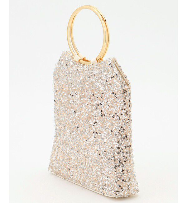 ANY SIS「【2WAY】リングメタルスパンコール ショルダーバッグ」|ショルダー・メッセンジャー|