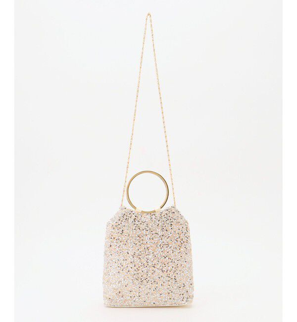 ANY SIS「【2WAY】リングメタルスパンコール ショルダーバッグ」|ショルダー・メッセンジャー|