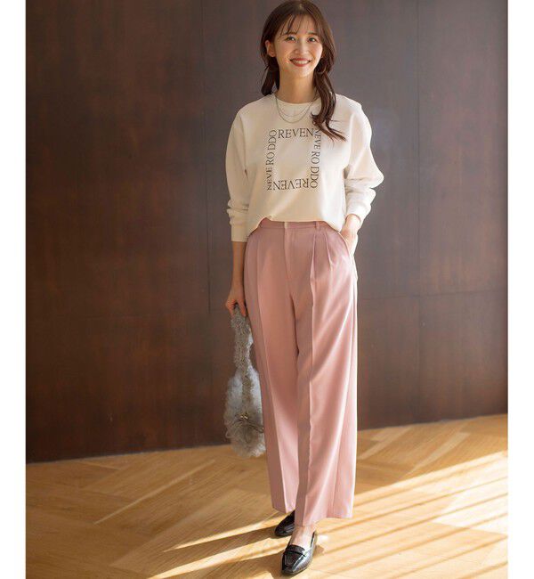 ANY SIS「【洗える】褒めらレディ ワイドパンツ」|その他|